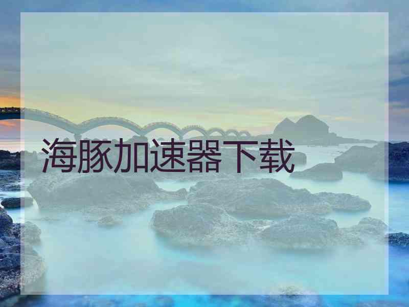 海豚加速器下载