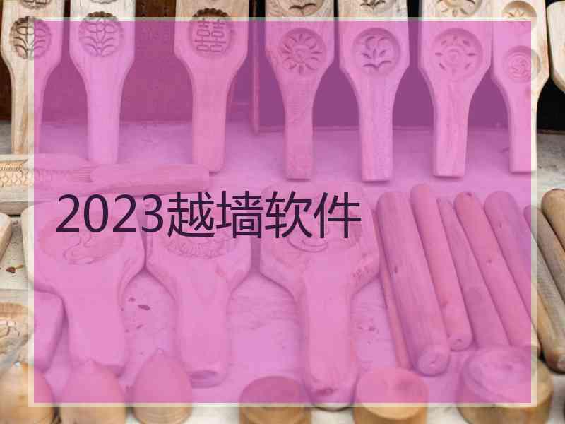 2023越墙软件