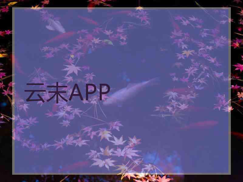 云末APP